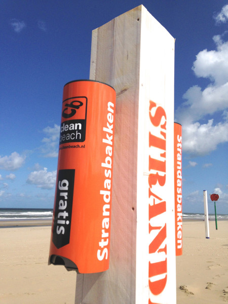 Cleanbeach strandasbak dispenser
